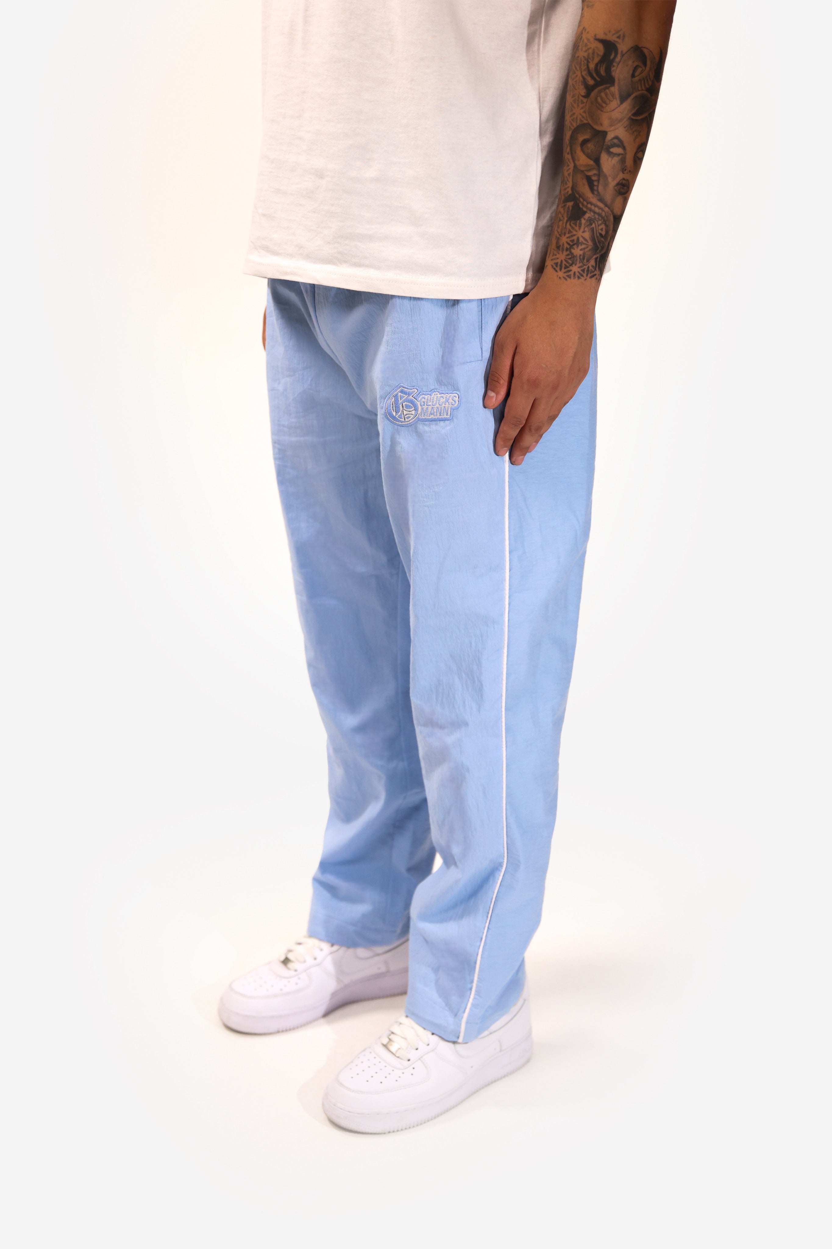 SKY BLUE TRACKPANTS