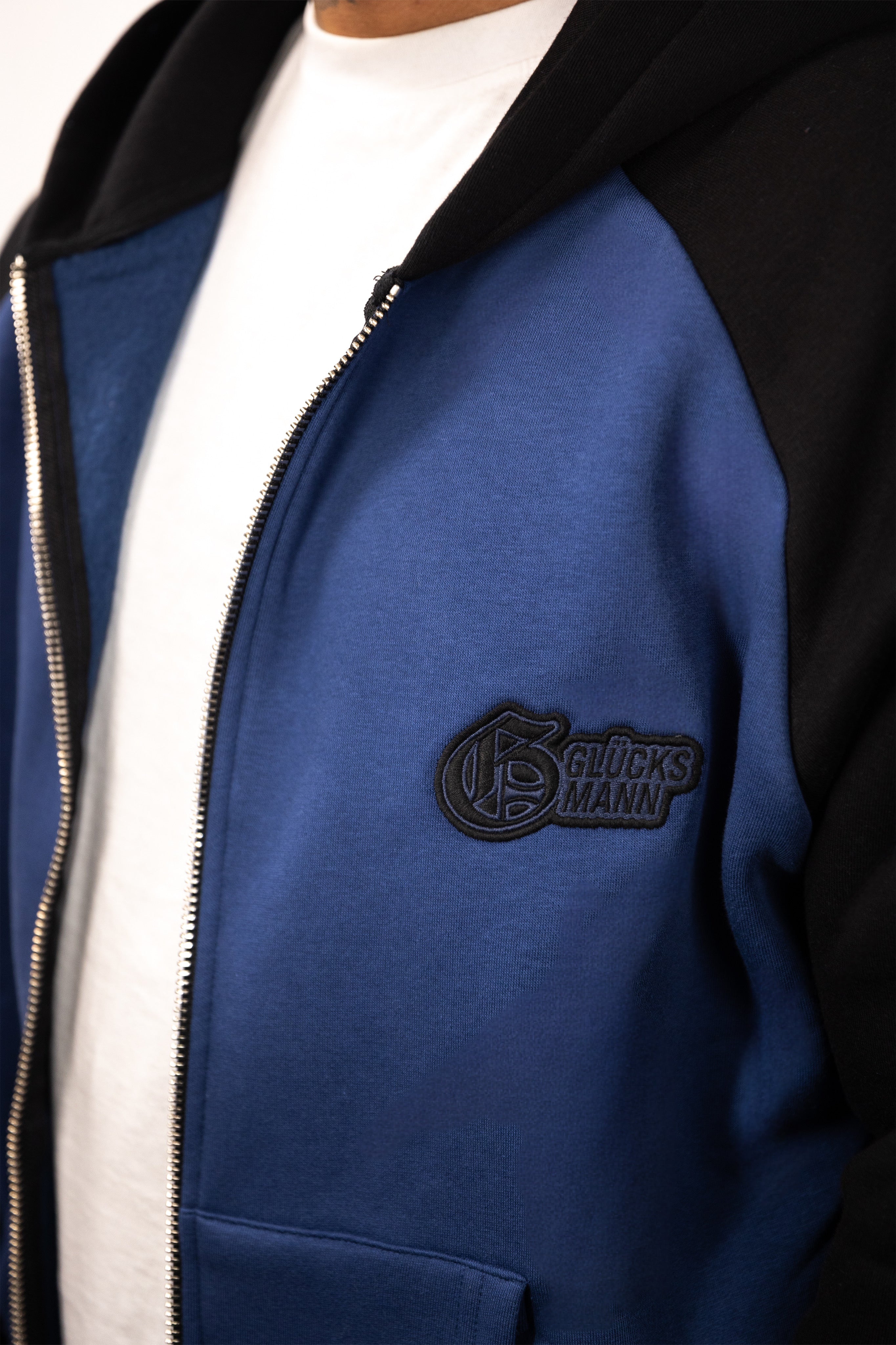 ROYAL BLUE ZIP-HOODIE