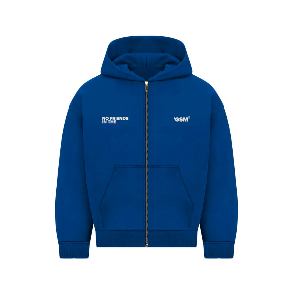 BLUE INDUSTRY ZIP-HOODIE