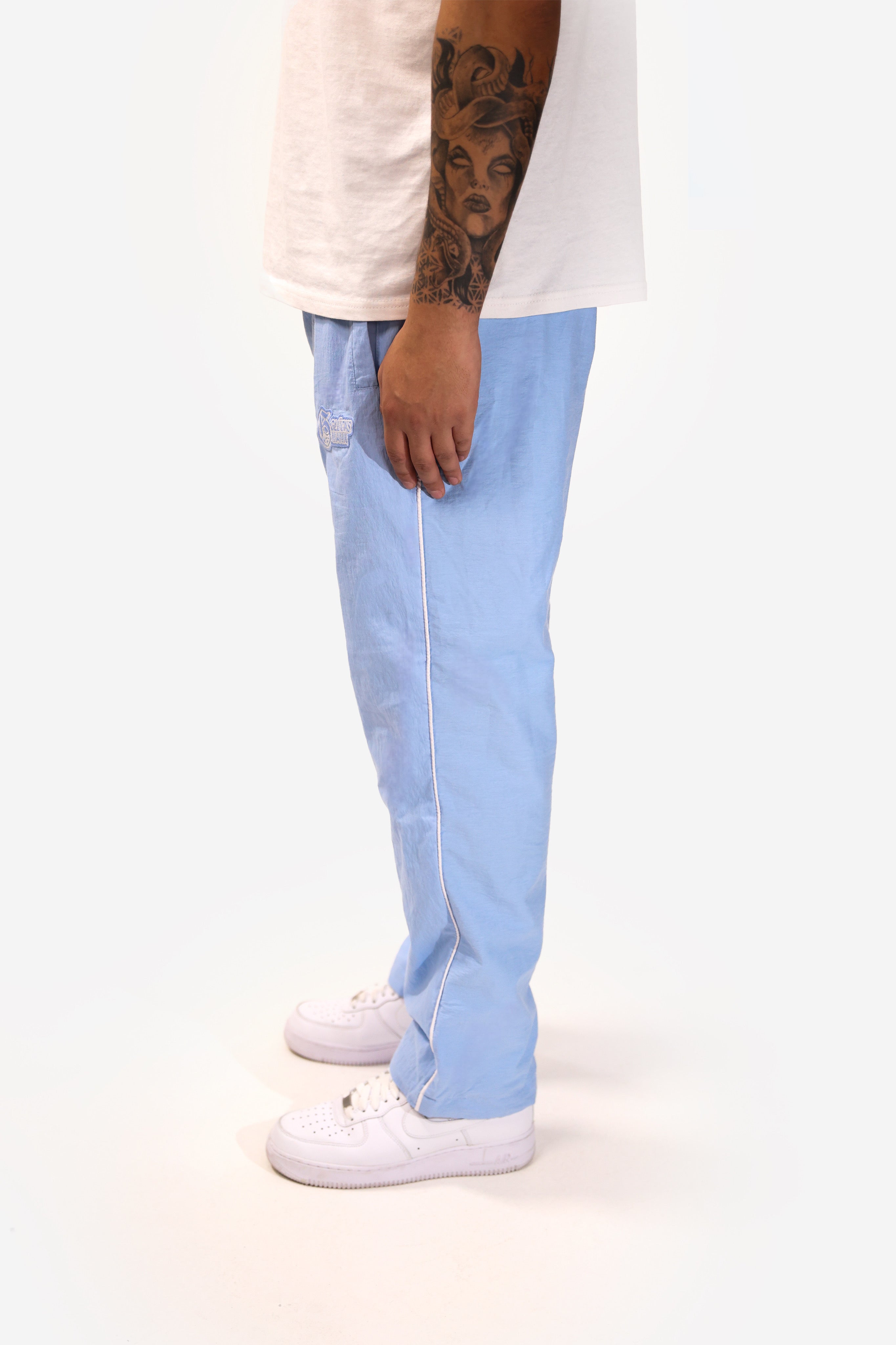 SKY BLUE TRACKPANTS