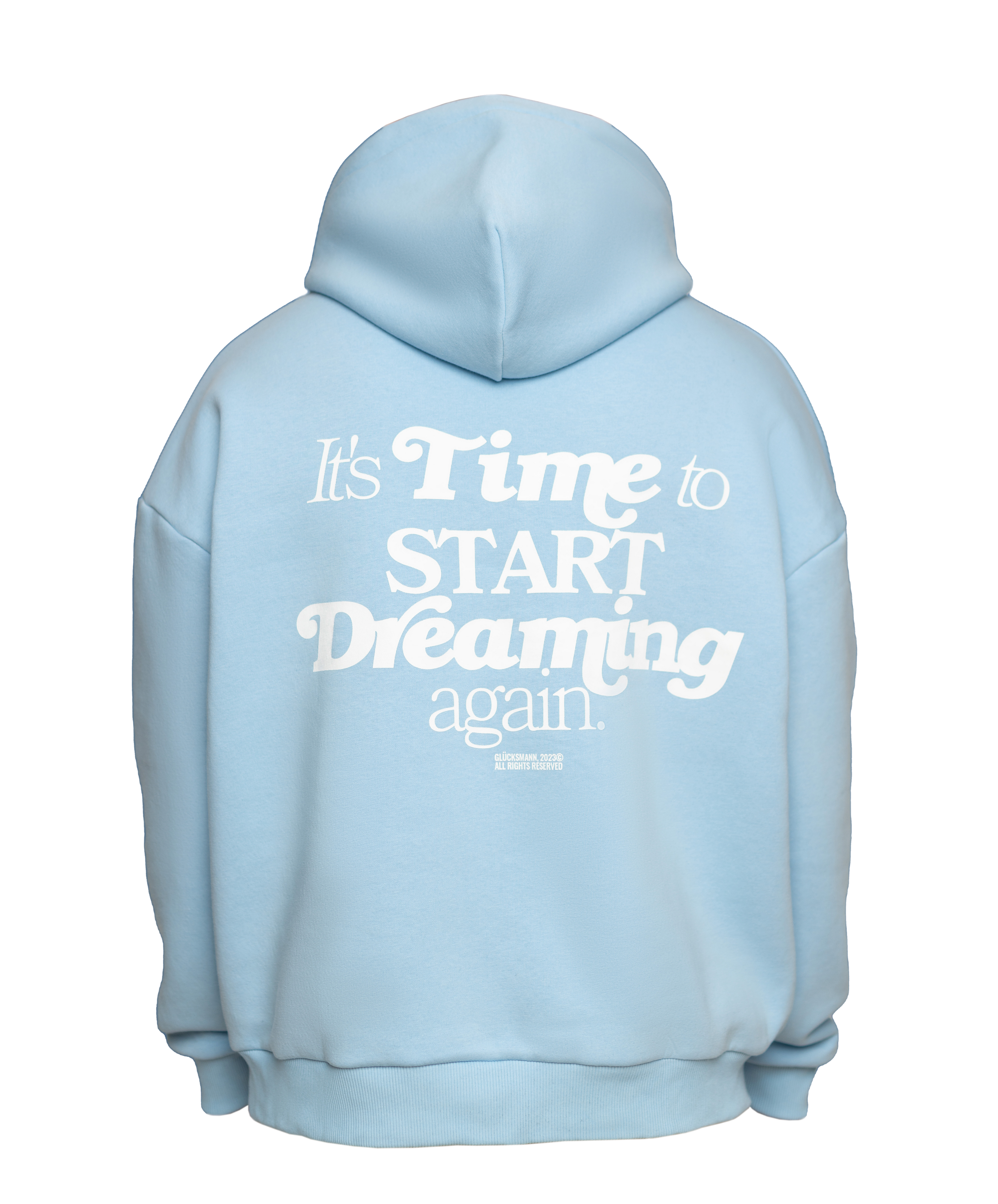 HEAVY BABY BLUE HOODIE