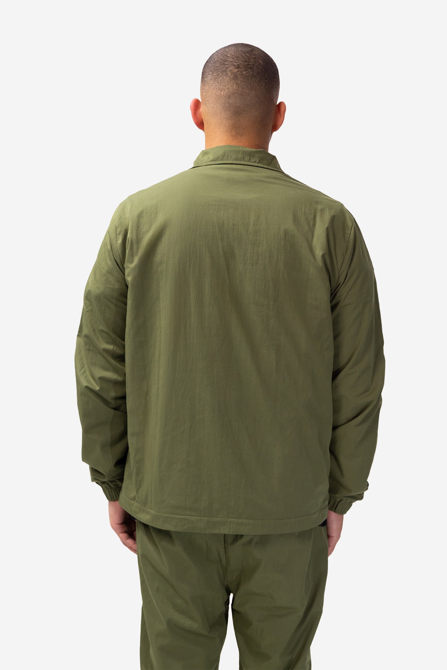 Navy-Green Track Jacket