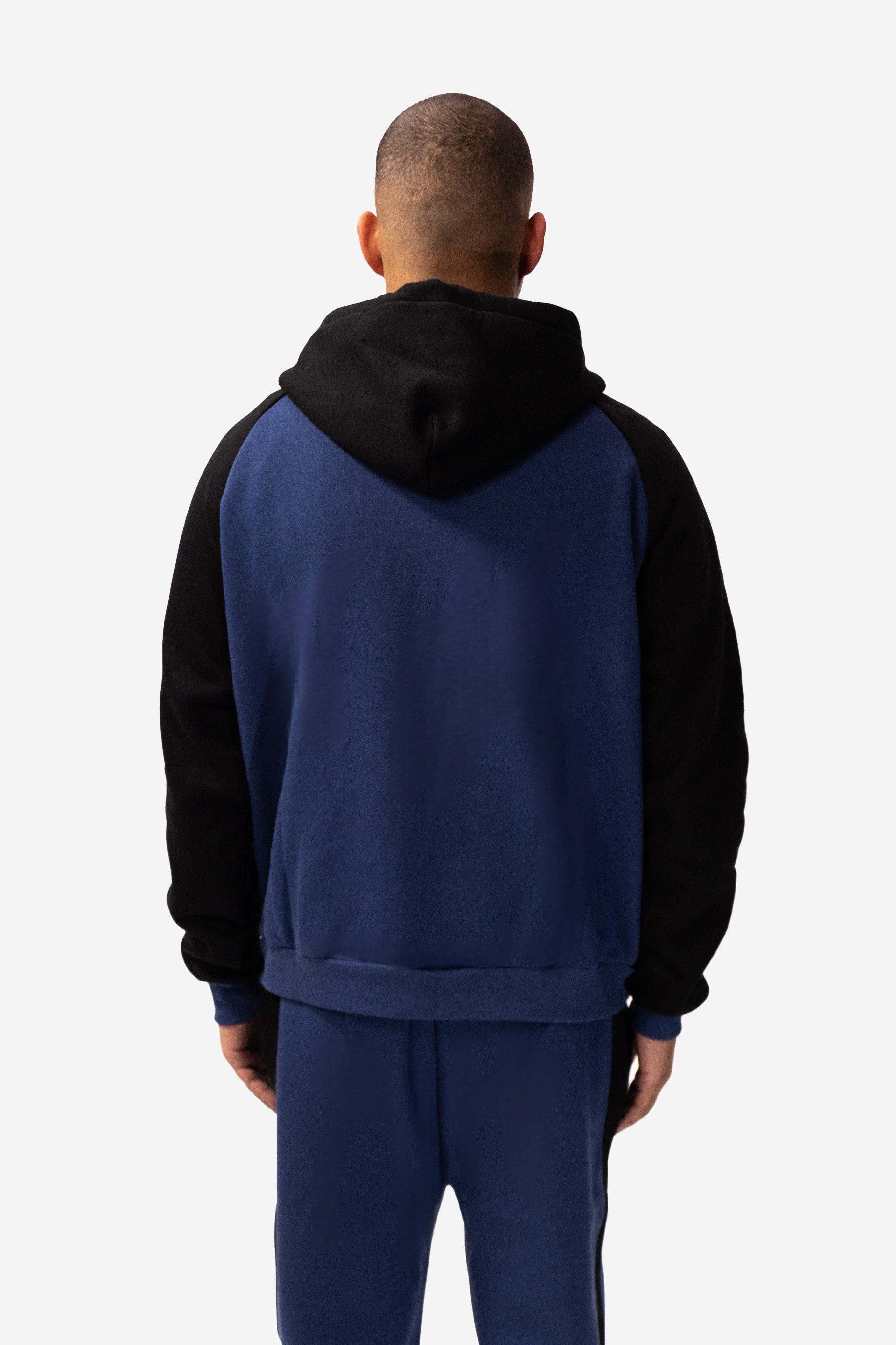 ROYAL BLUE ZIP-HOODIE