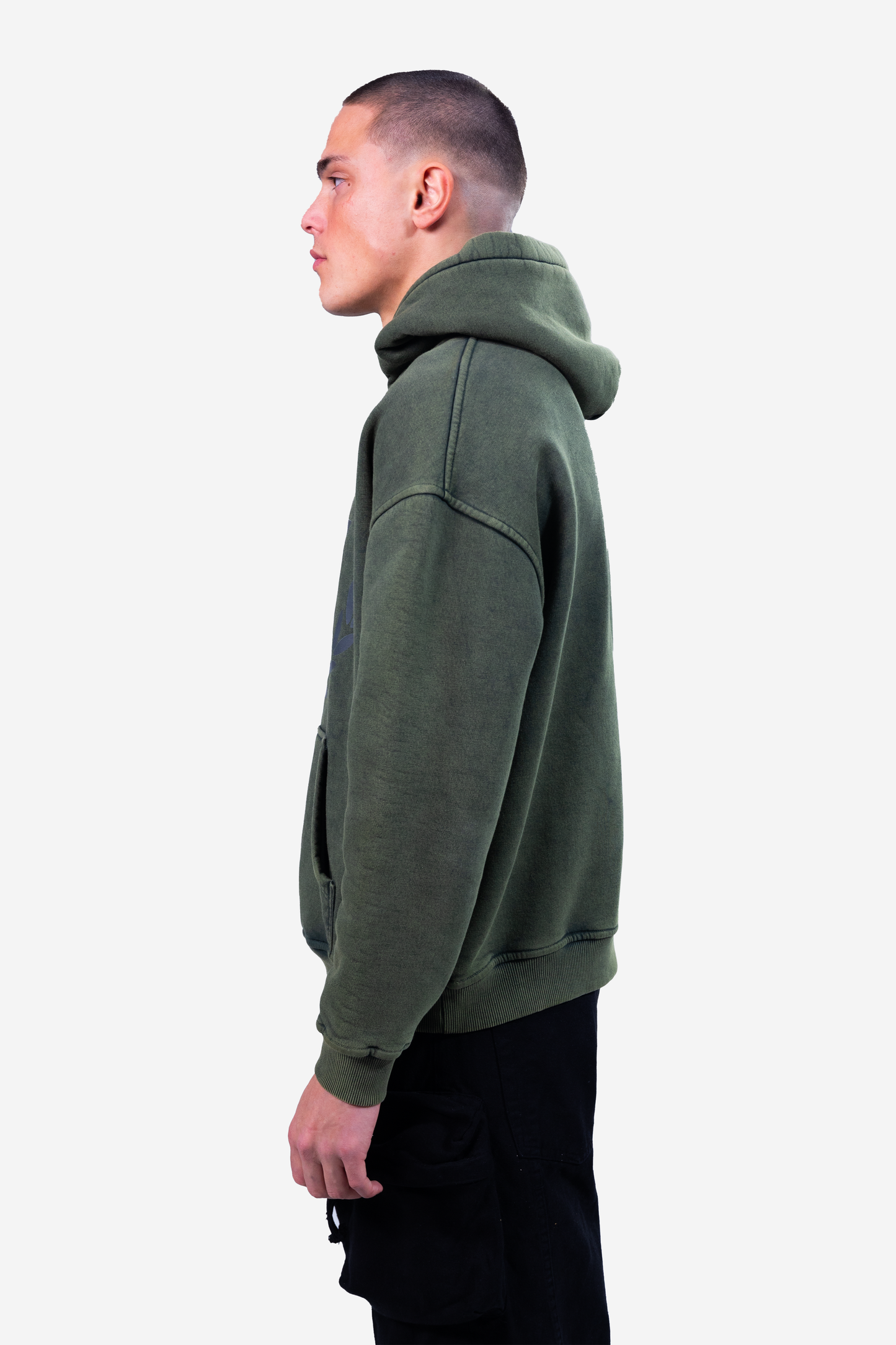 Green Industry Washed Hoodie
