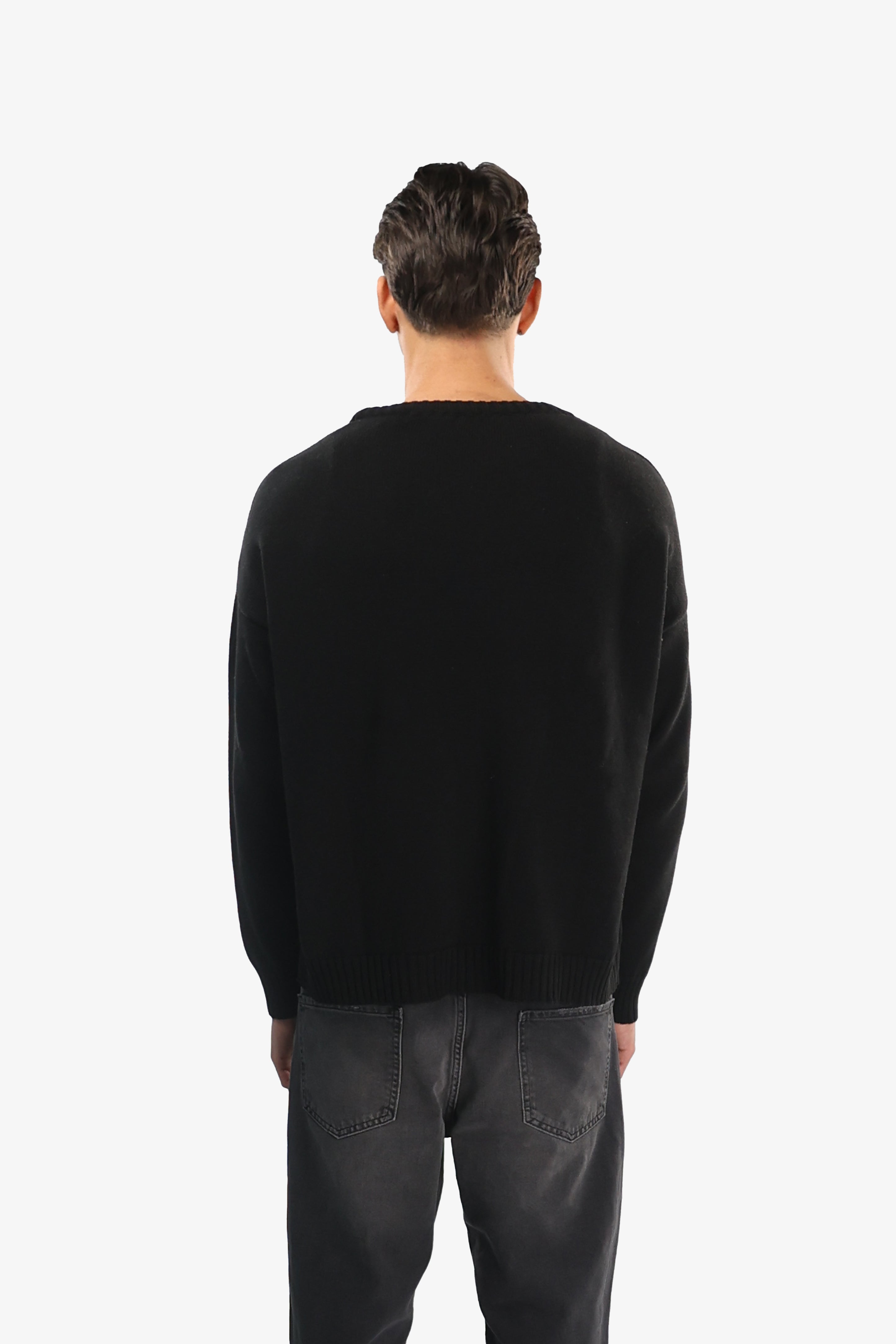 Black Knit Sweater