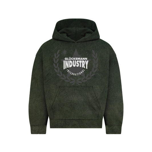 Green Industry Washed Hoodie