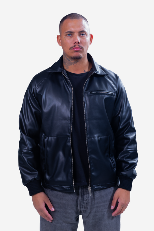 Bomber Leather-Jacket