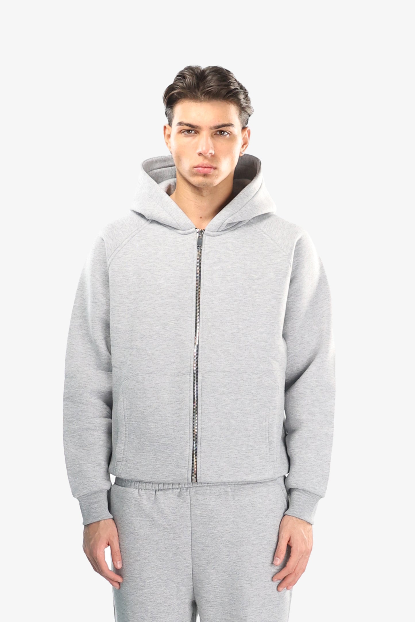 Cloud Grey ZIP-Hoodie