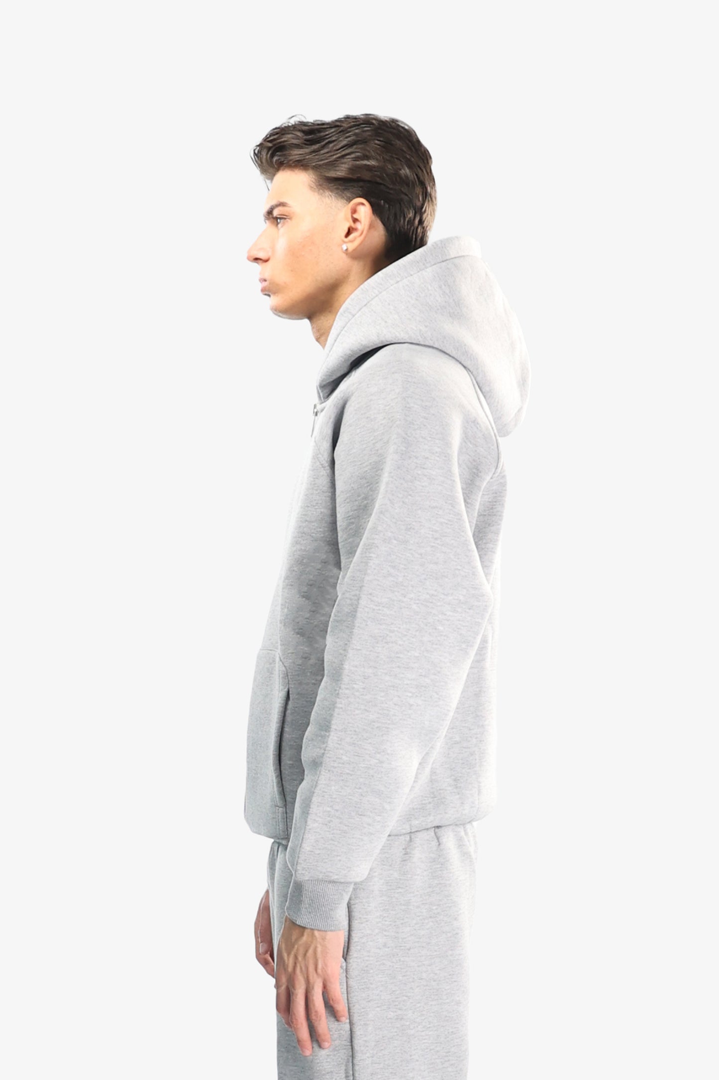 Cloud Grey ZIP-Hoodie