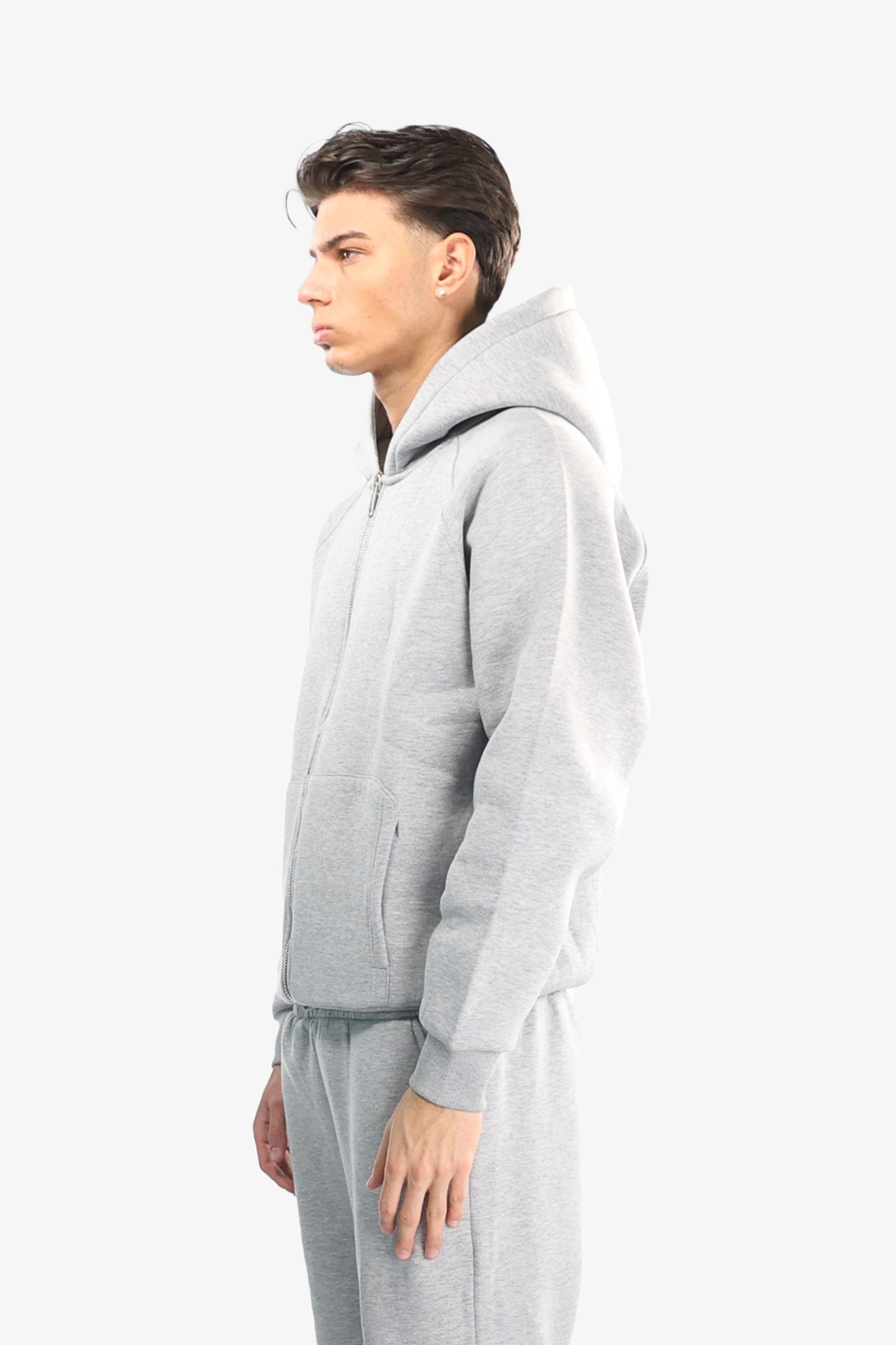 Cloud Grey ZIP-Hoodie