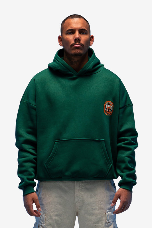 HEAVY EMERALD HOODIE